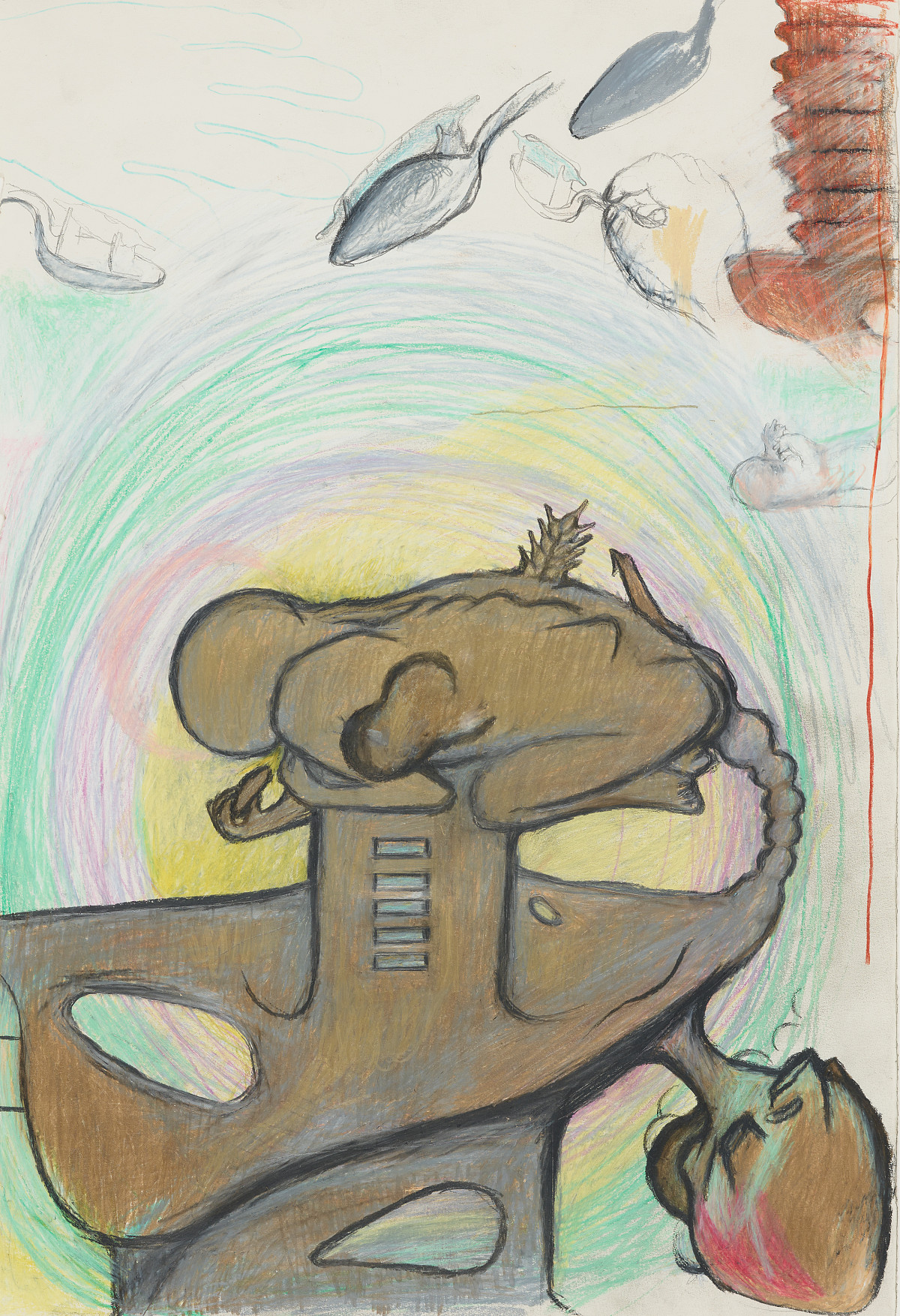 Bruno Gironcoli: Ohne Titel, 1980-1985