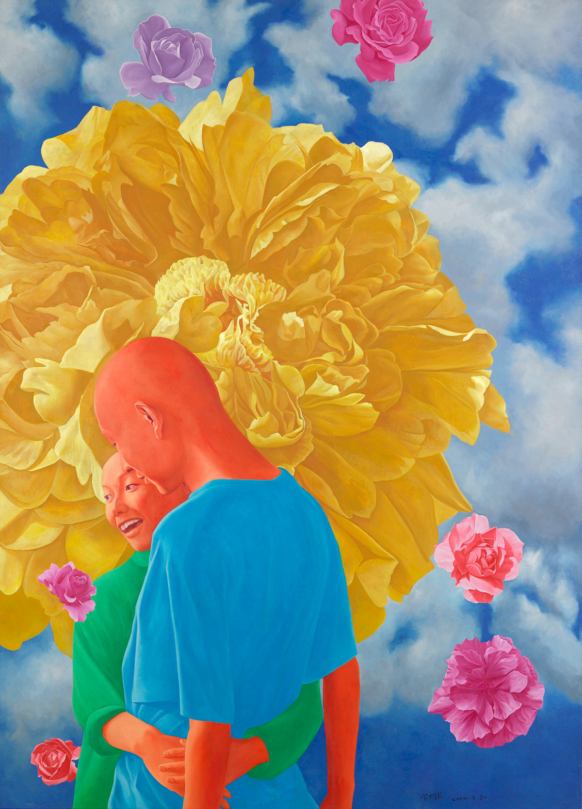 Fang Lijun: 2004.9.30, 2004