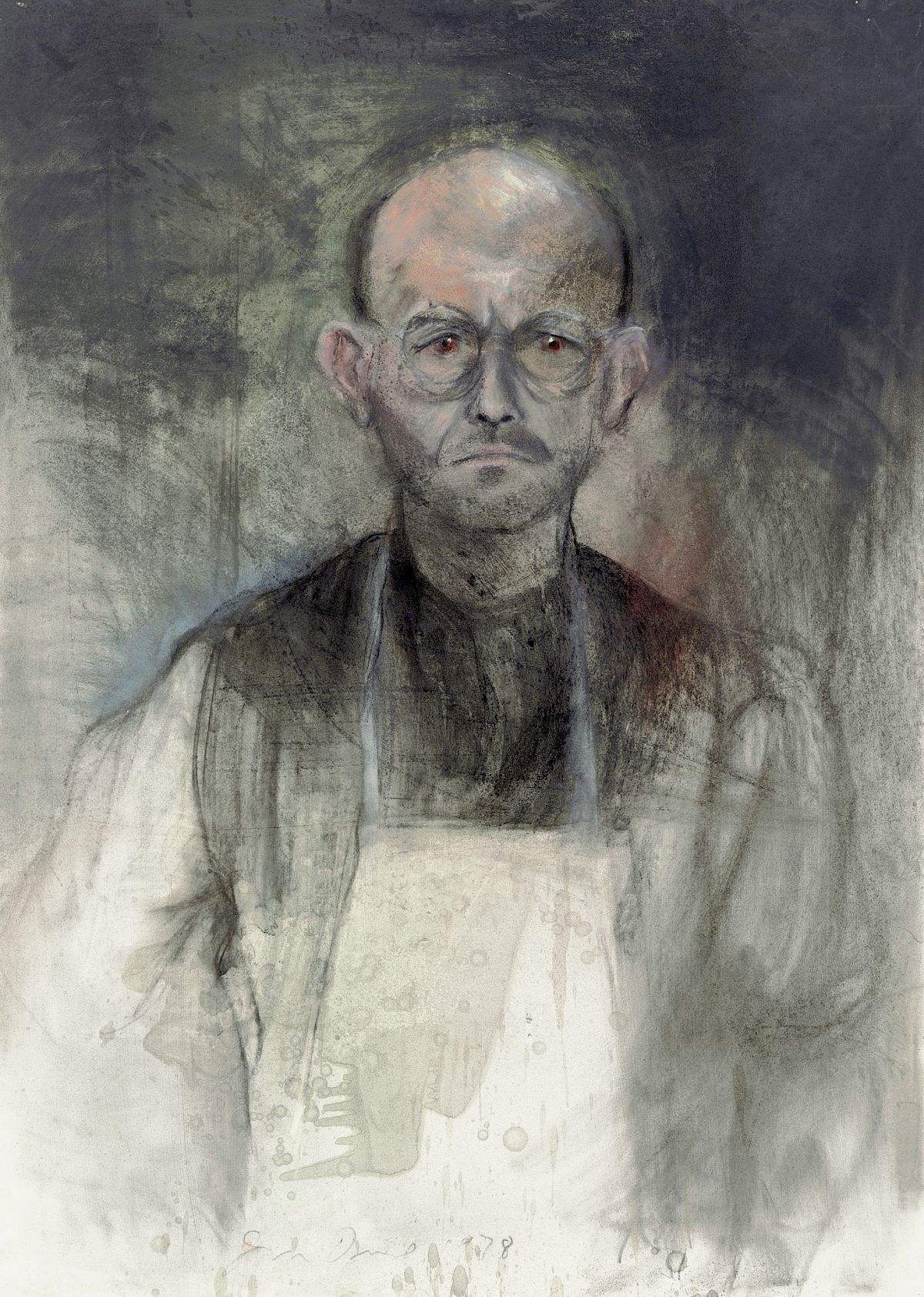Jim Dine: Self-Portrait with Apron, 1978