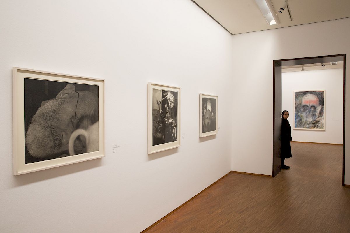 Einblick in die Ausstellungshalle, Jim Dine. I never look away | Foto © eSeL.at – Lorenz Seidler