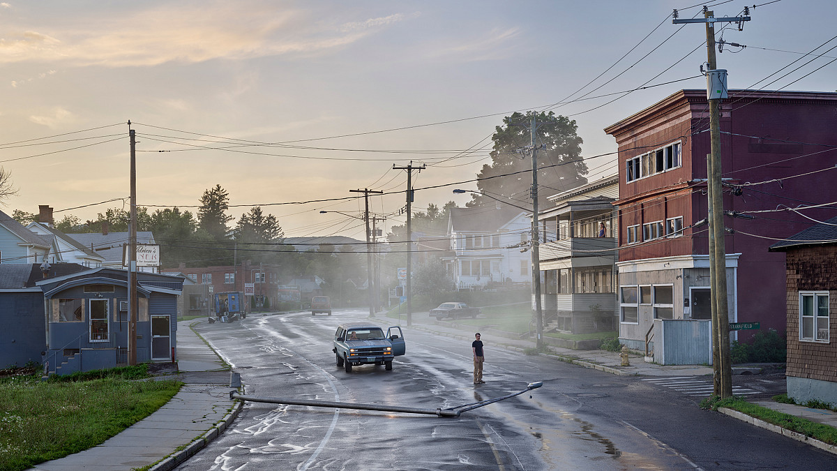 Gregory Crewdson: Starkfield Lane, From the series: An Eclipse of Moths, 2018-2019