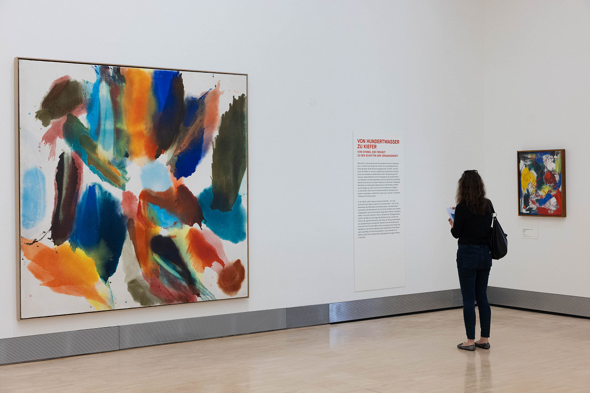 : Ausstellungsansicht ALBERTINA KLOSTERNEUBURG, 