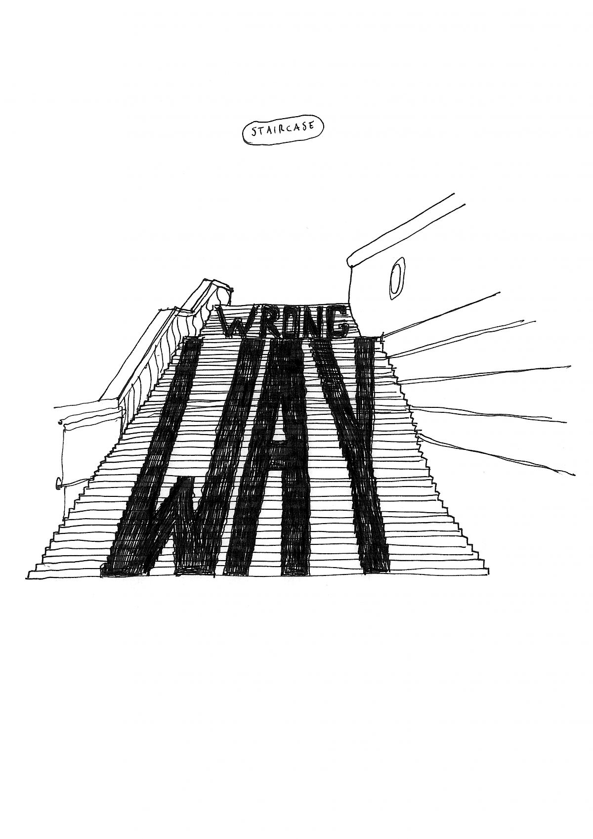 Aldo Giannotti: Staircase, 