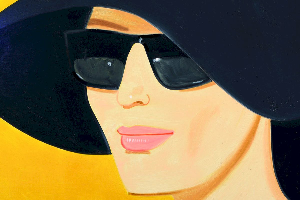 Alex Katz | Black Hat 2, 2010 | Albertina, Wien - Sammlung Batliner © Bildrecht, Wien, 2017