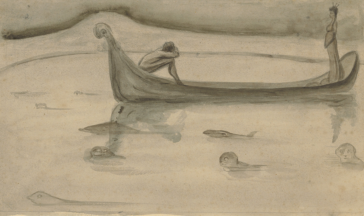 Alfred Kubin: Traurigkeit, nach 1900