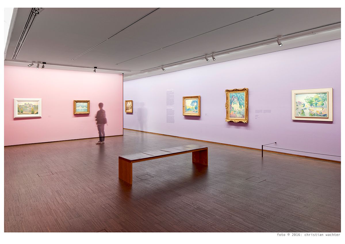 Exhibition view, Seurat, Signac, Van Gogh. Ways of pointillism | Photo © 2016, Christian Wachter