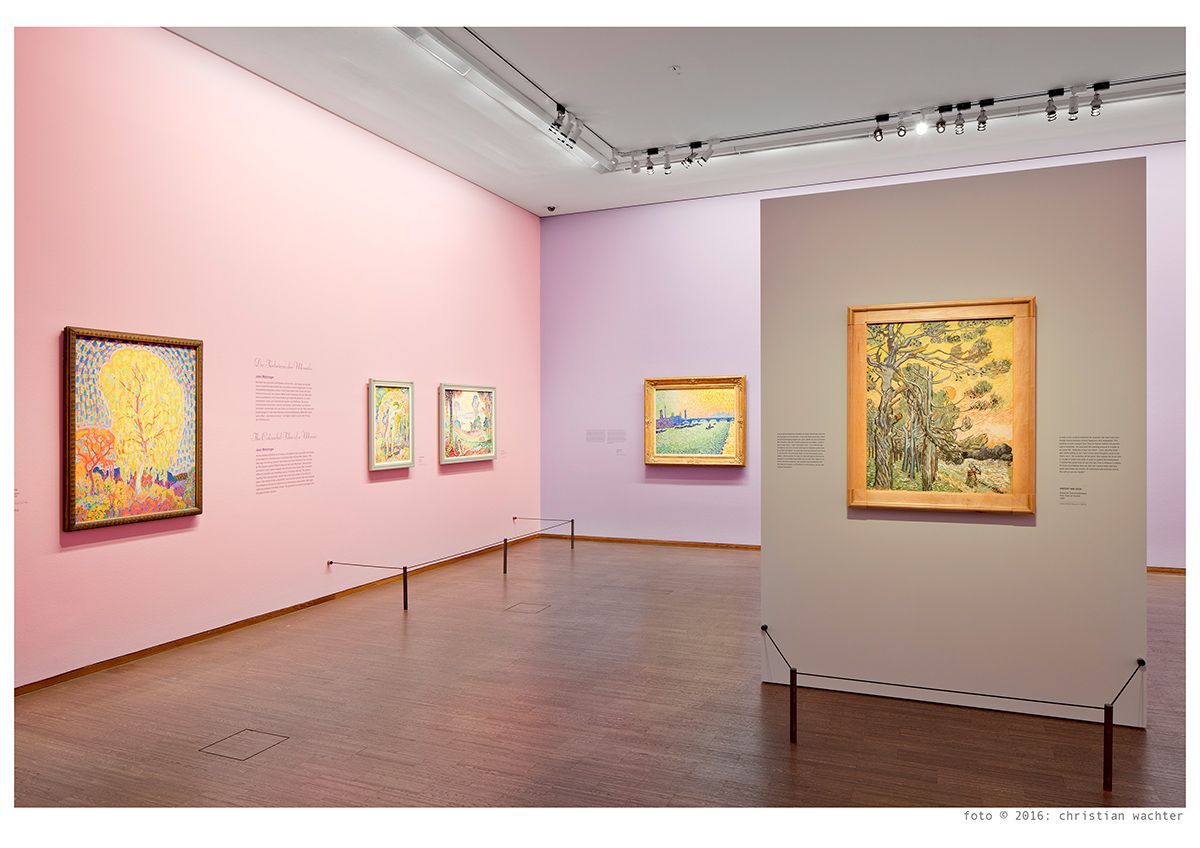 Exhibition view, Seurat, Signac, Van Gogh. Ways of pointillism | Photo © 2016, Christian Wachter