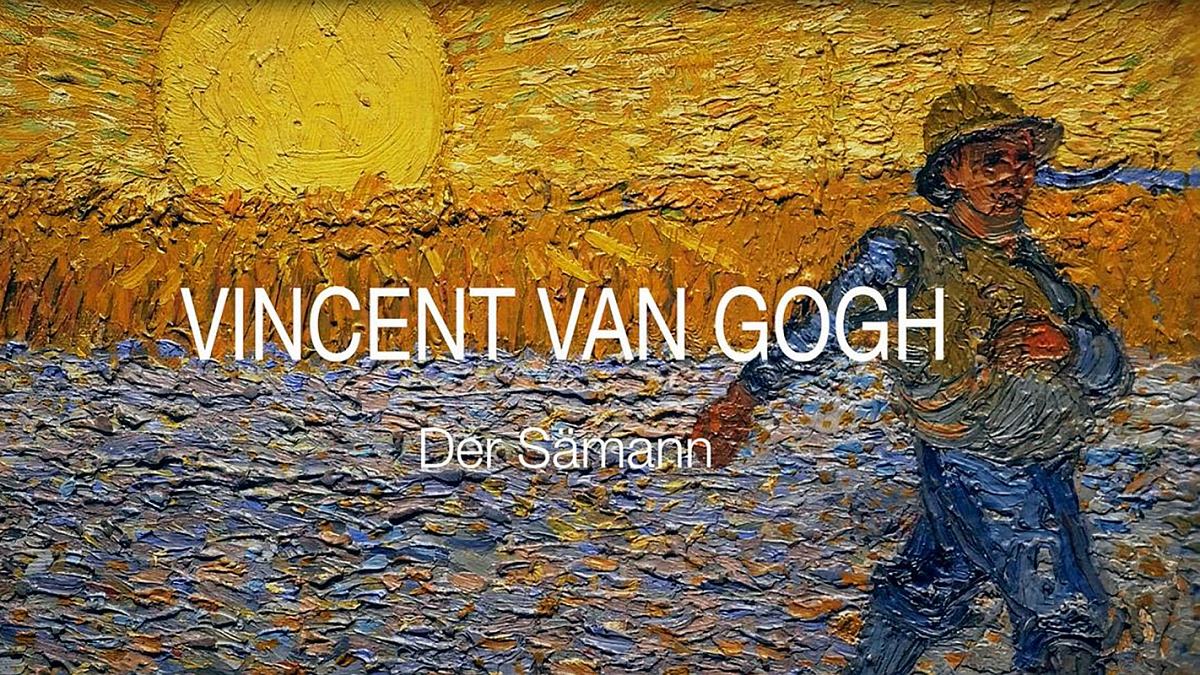 This video focuses on Vincent Van Goghs work "The Sower".