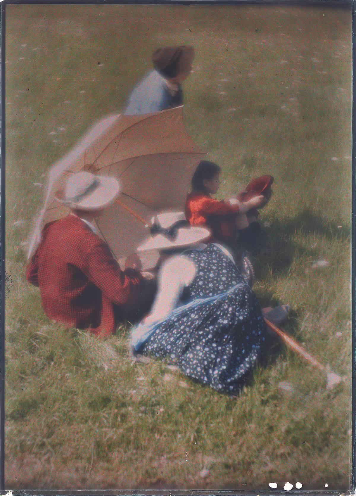 Heinrich Kühn: Der Sonnenschirm, 1912