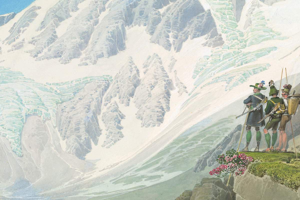 Matthäus Loder | Der Ankogel bei Bad Gastein, 1827 | Privatbesitz