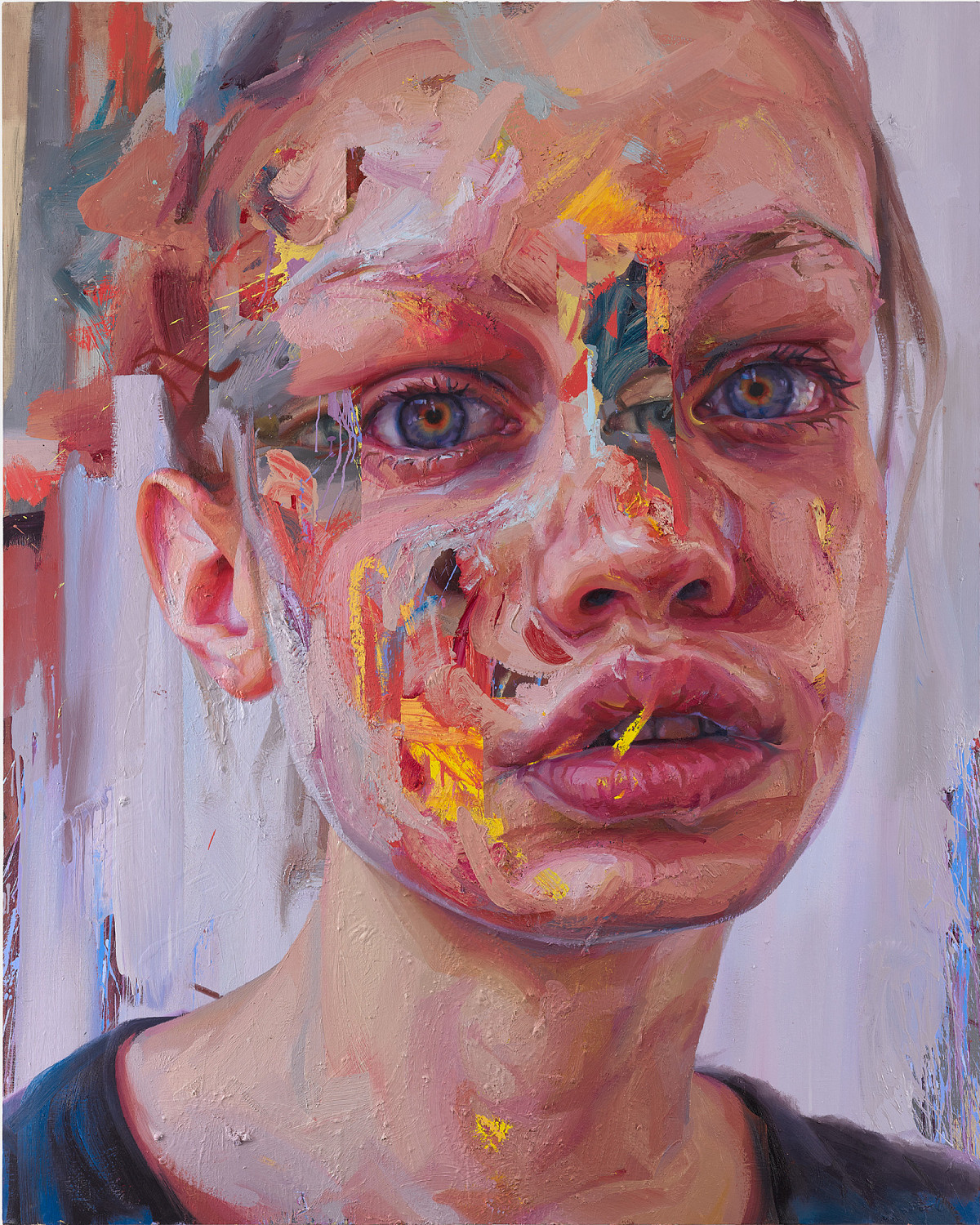Jenny Saville | Gaze, 2021–2024 | Privatsammlung © Jenny Saville / Bildrecht,