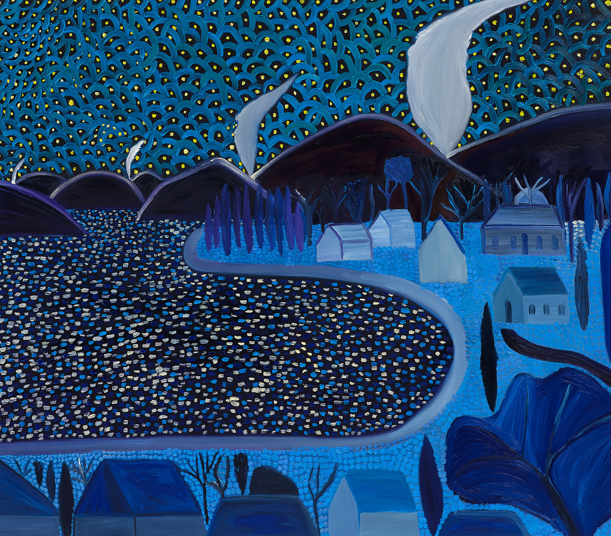 Matthew Wong: Starry Night, 2019