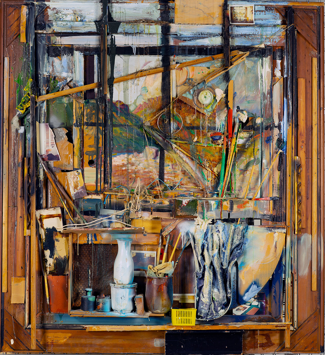 Dieter Roth: Interieur mit Rückblick, 1988-1990