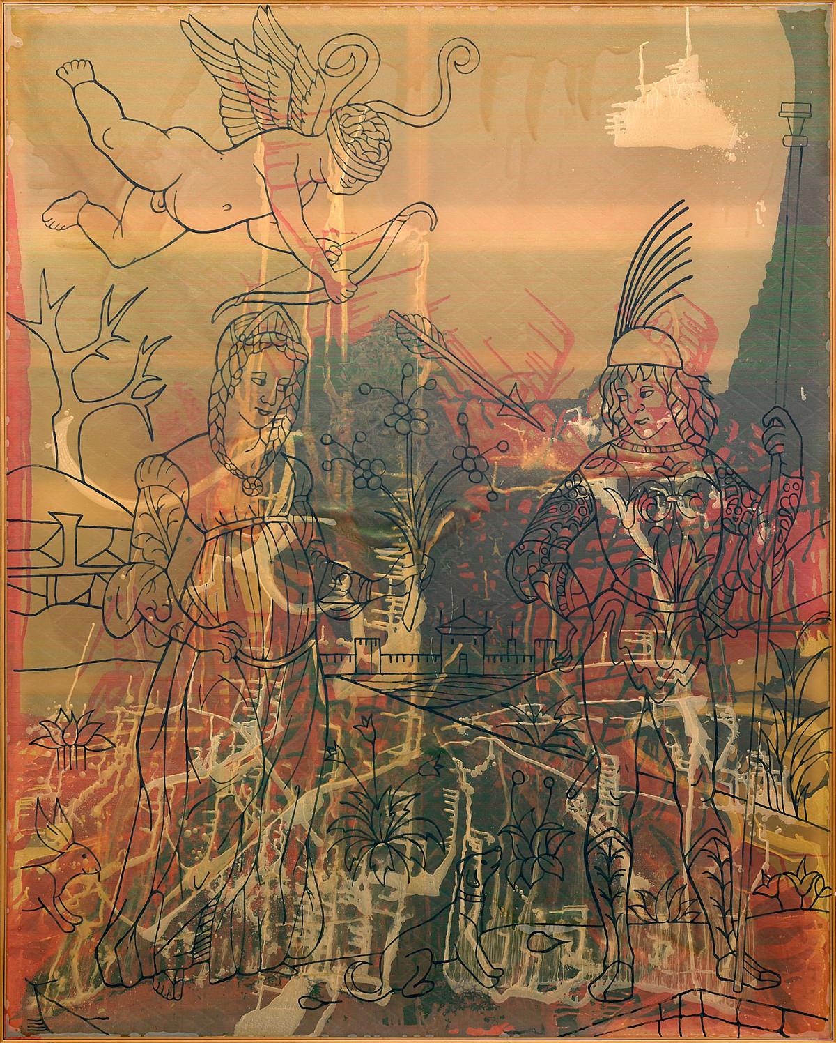 Sigmar Polke: Cupido, Begierde, 1997