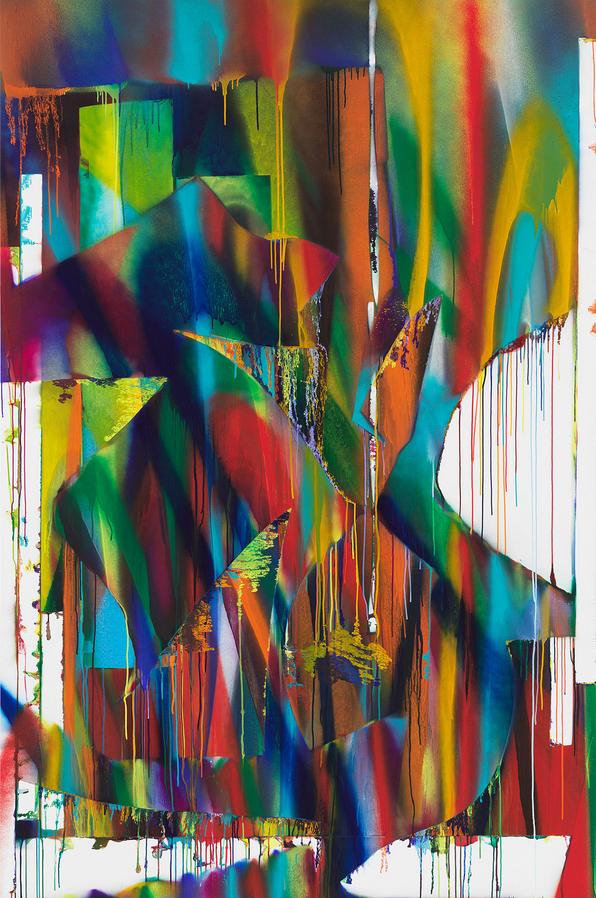 Katharina Grosse: Ohne Titel, 2018