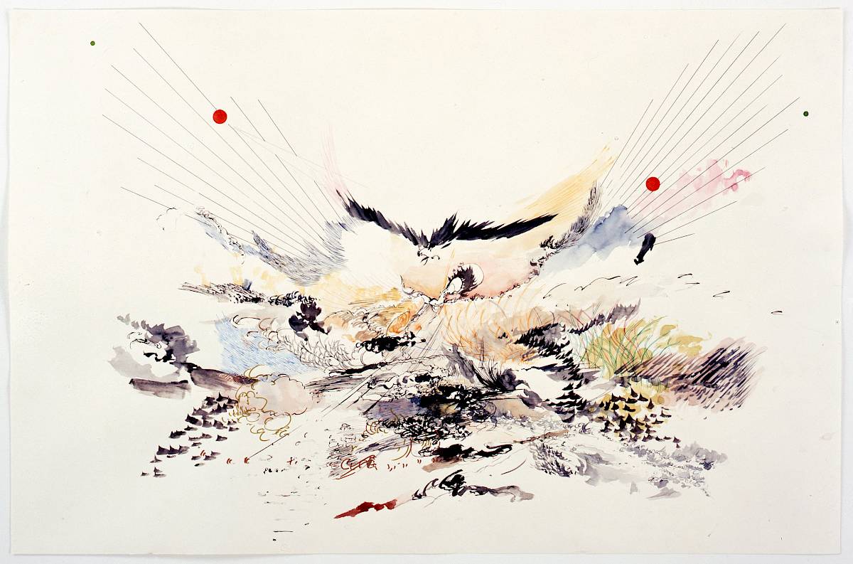 Julie Mehretu: Untitled (2005 drawings), 2005