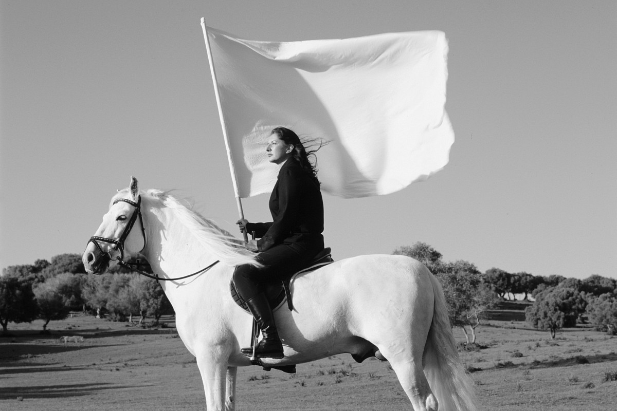 Marina Abramović | The Hero, 2001, Courtesy of the Marina Abramović Archives, and Galeria Luciana Brito © Courtesy of the Marina Abramović Archives / Bildrecht, Wien 2025