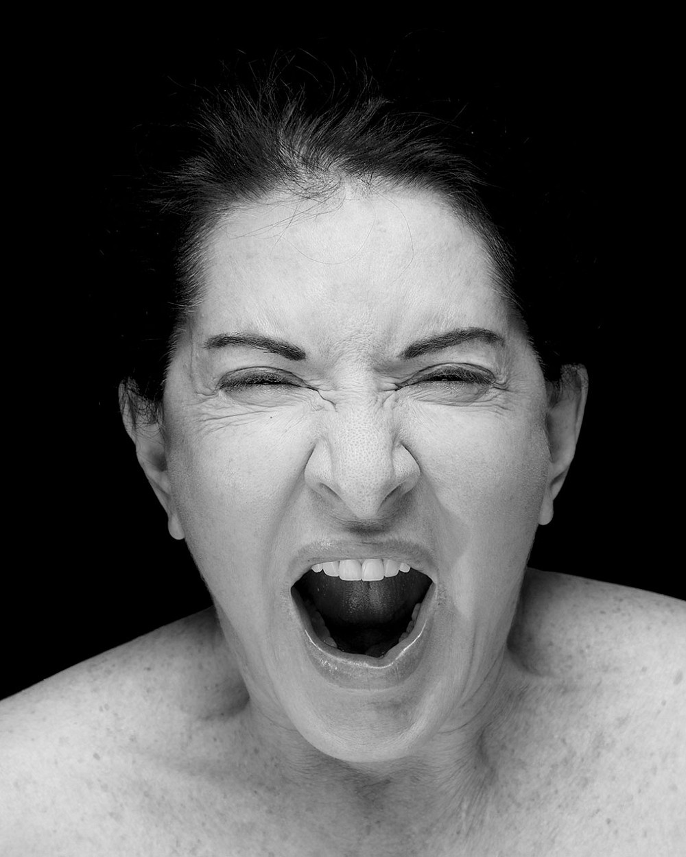 Marina Abramović | Four Crosses, 2019 | Courtesy of the Marina Abramović Archives © Courtesy of the Marina Abramovic Archives / Bildrecht, Wien 2025