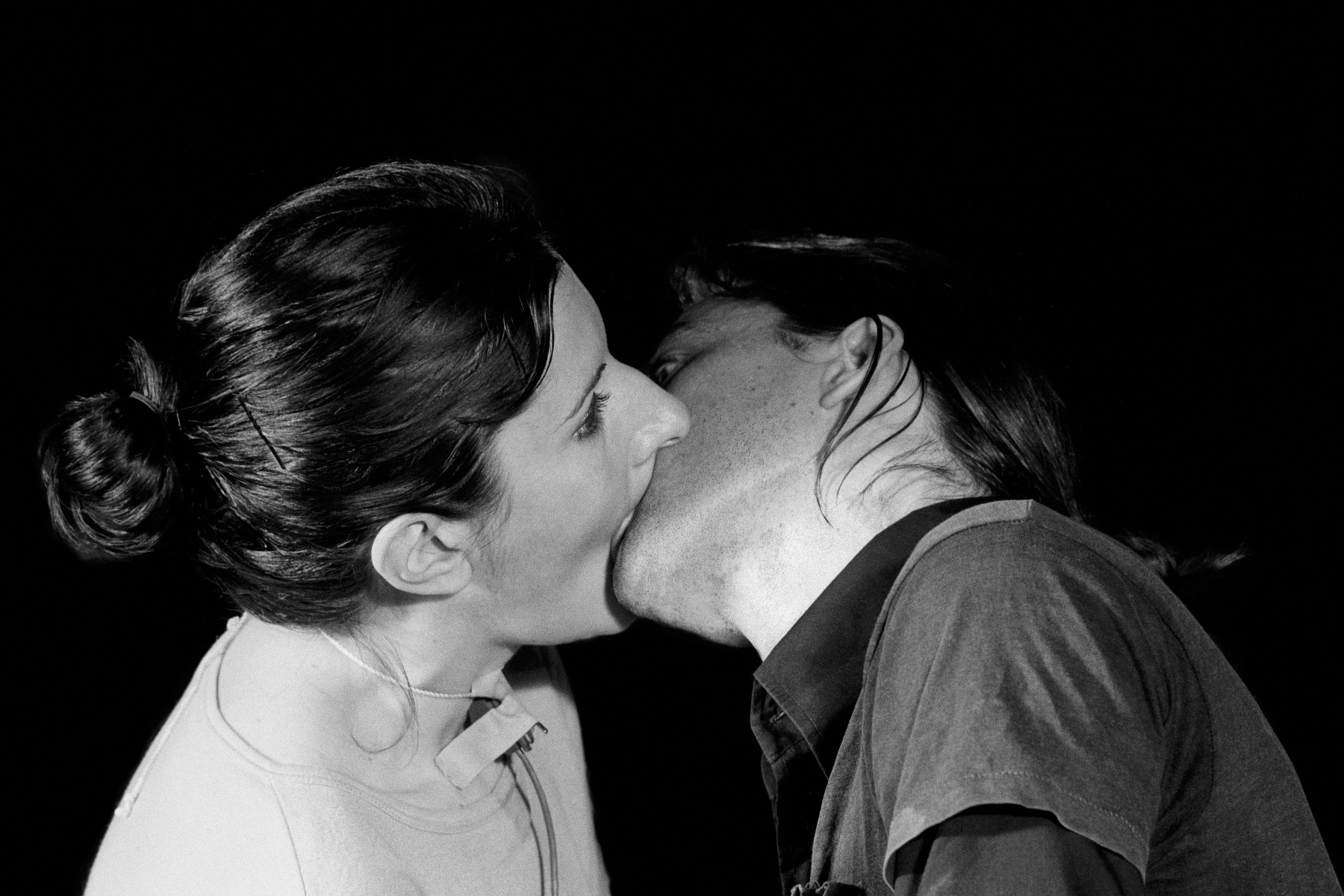 Ulay / Marina Abramović: Breathing In, Breathing Out, April 1977