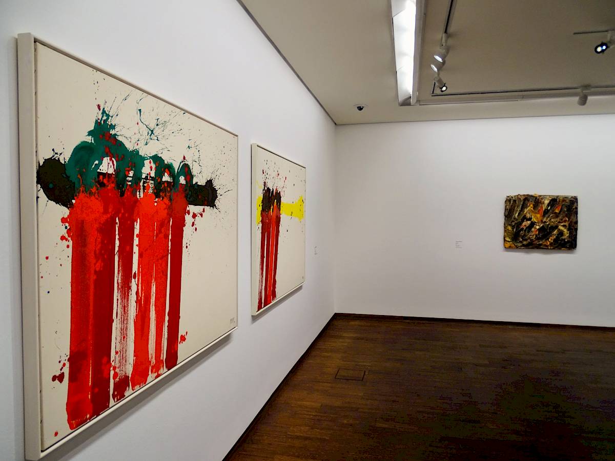 Exhibition view, Abstract art from Austria. 1960 to present | Photo © The Albertina Museum, Vienna, Ivana Novoselac