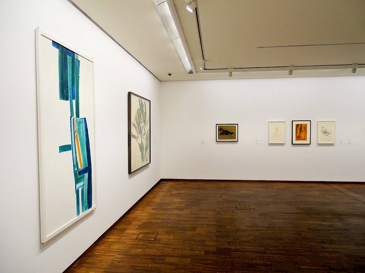 Exhibition view, Abstract art from Austria. 1960 to present | Photo © The Albertina Museum, Vienna, Ivana Novoselac