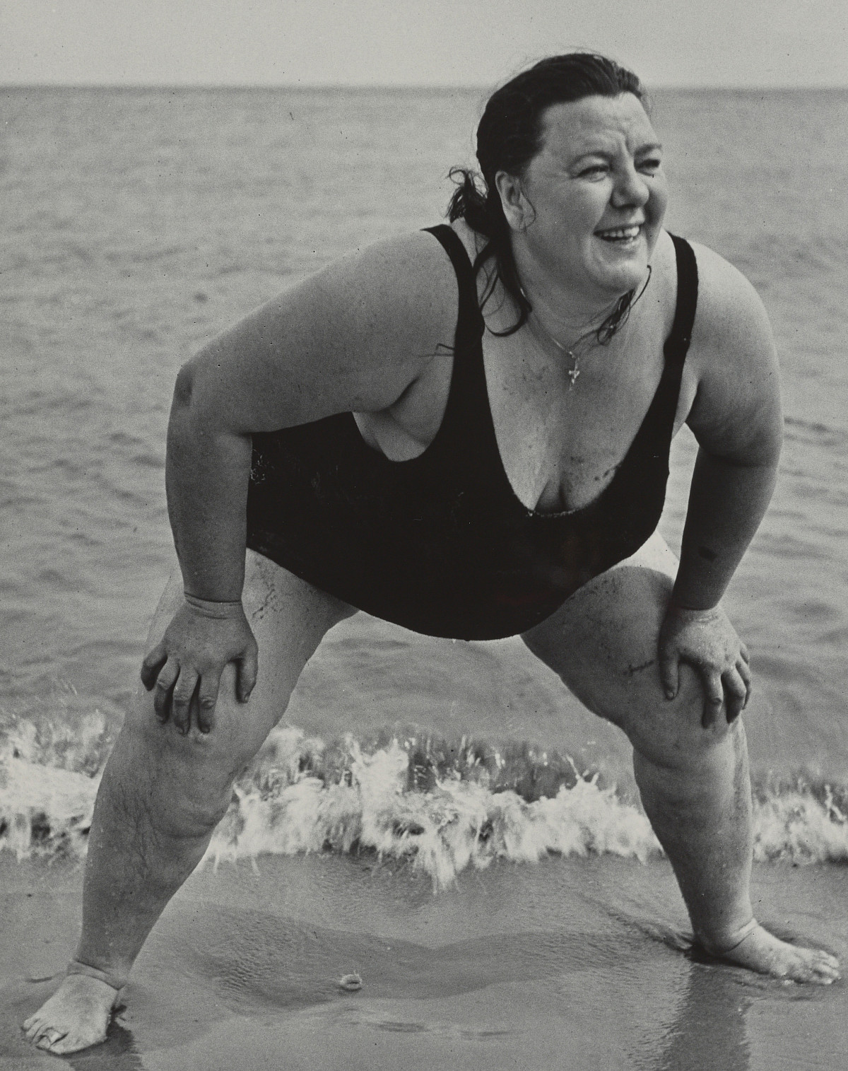 Lisette Model: Coney Island Bather, New York, 1939-1941
