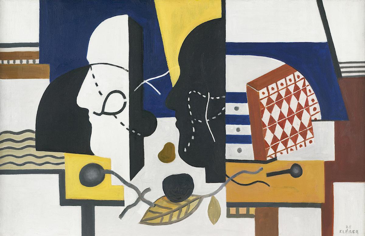 Fernand Léger: Two Profiles, 1928