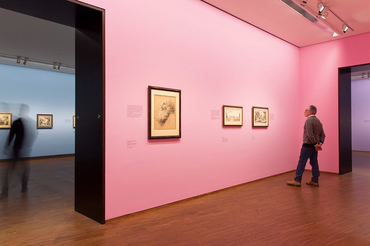 Exhibition view, Poussin to David | Photo © Bureau Kies