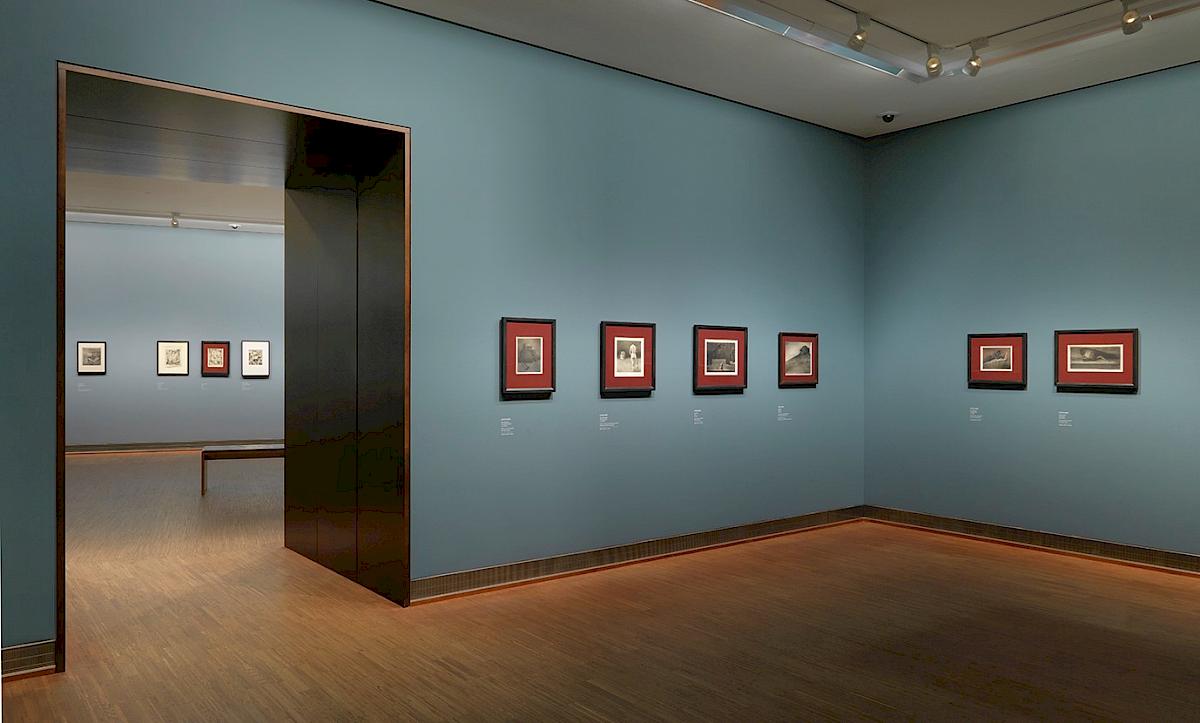 Exhibition view, Lyonel Feininger and Alfred Kubin. A friendship of artists | Photo © 2015 Thomas Gorisek, The Albertina Museum, Vienna