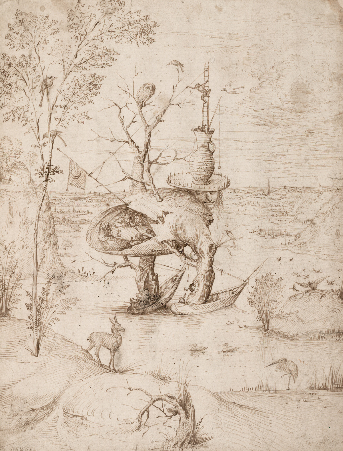 Hieronymus Bosch: The Tree Man, c. 1500