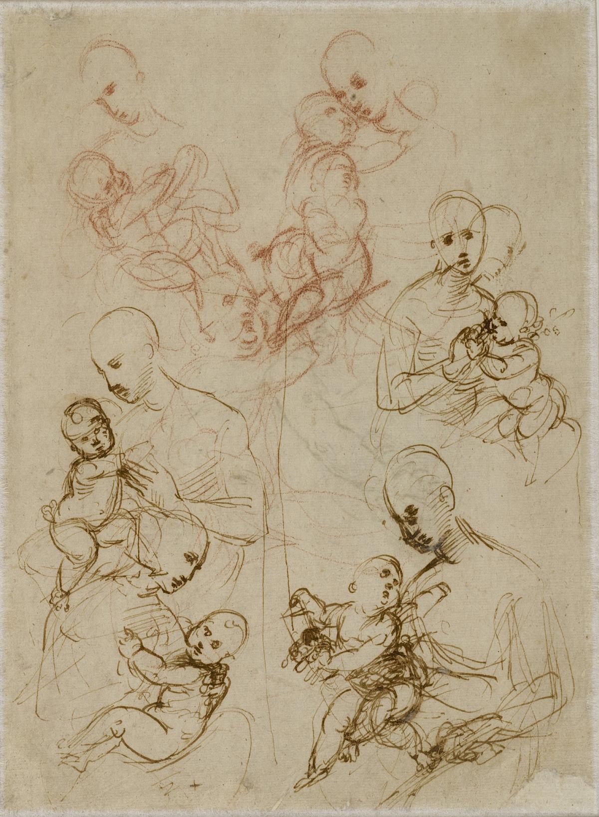 Raphael: Madonna studies, 1506–1507