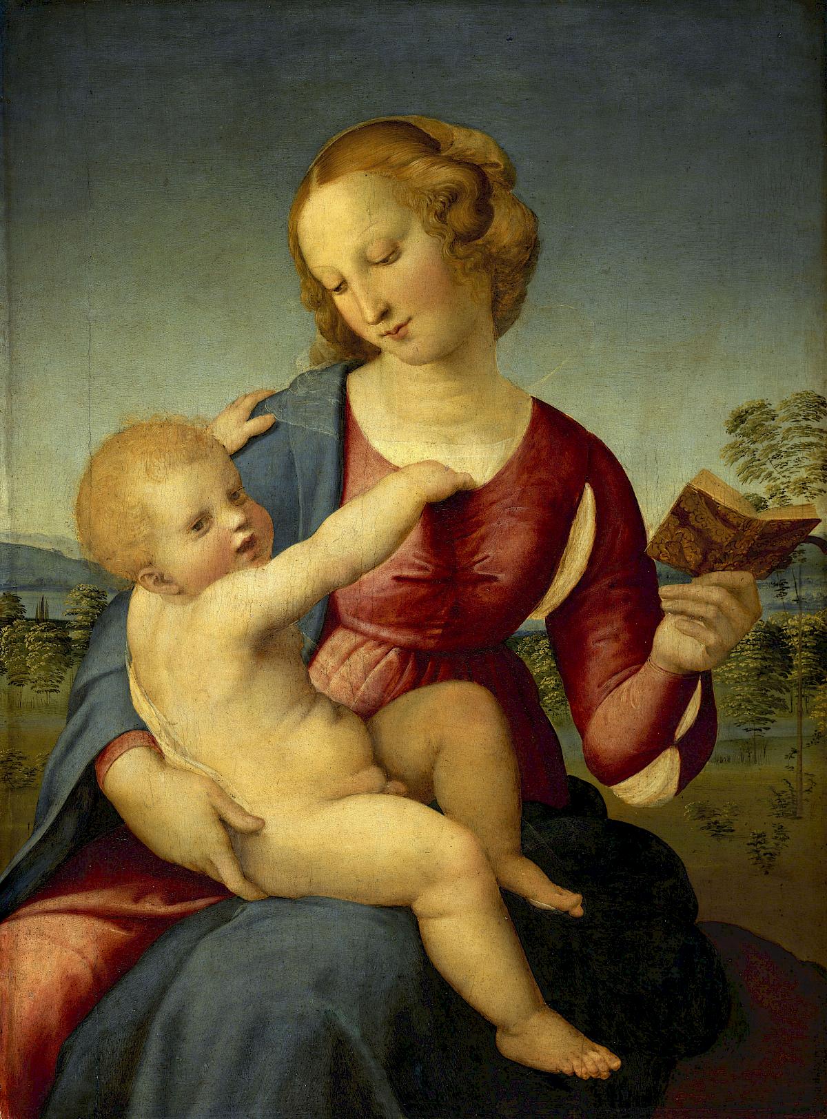 Raphael: The Virgin and Child (Madonna Colonna), 1508