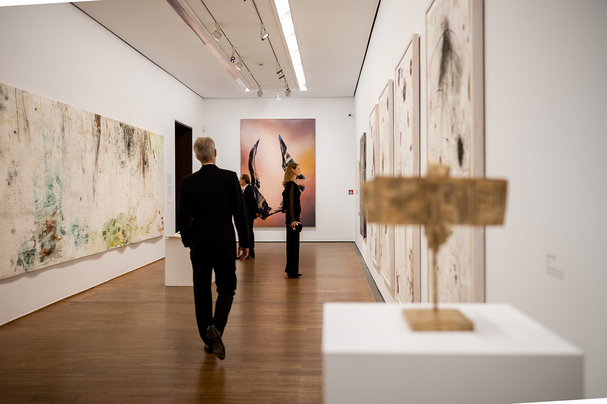 In der Ausstellung | Foto © Klaus Ranger