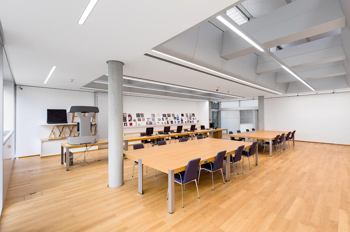 View into the Study Hall | Photo © Georg Molterer