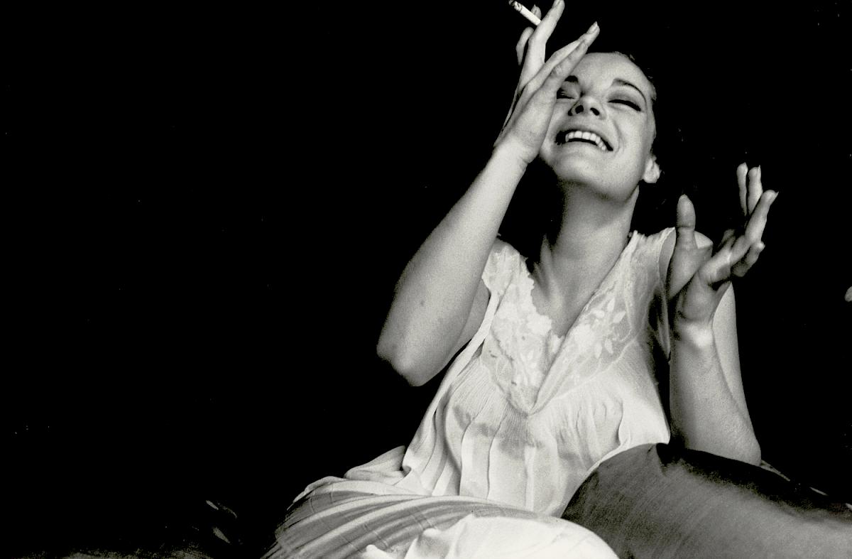 Will McBride: Romy Schneider in Paris, 1964, Abzug 2001