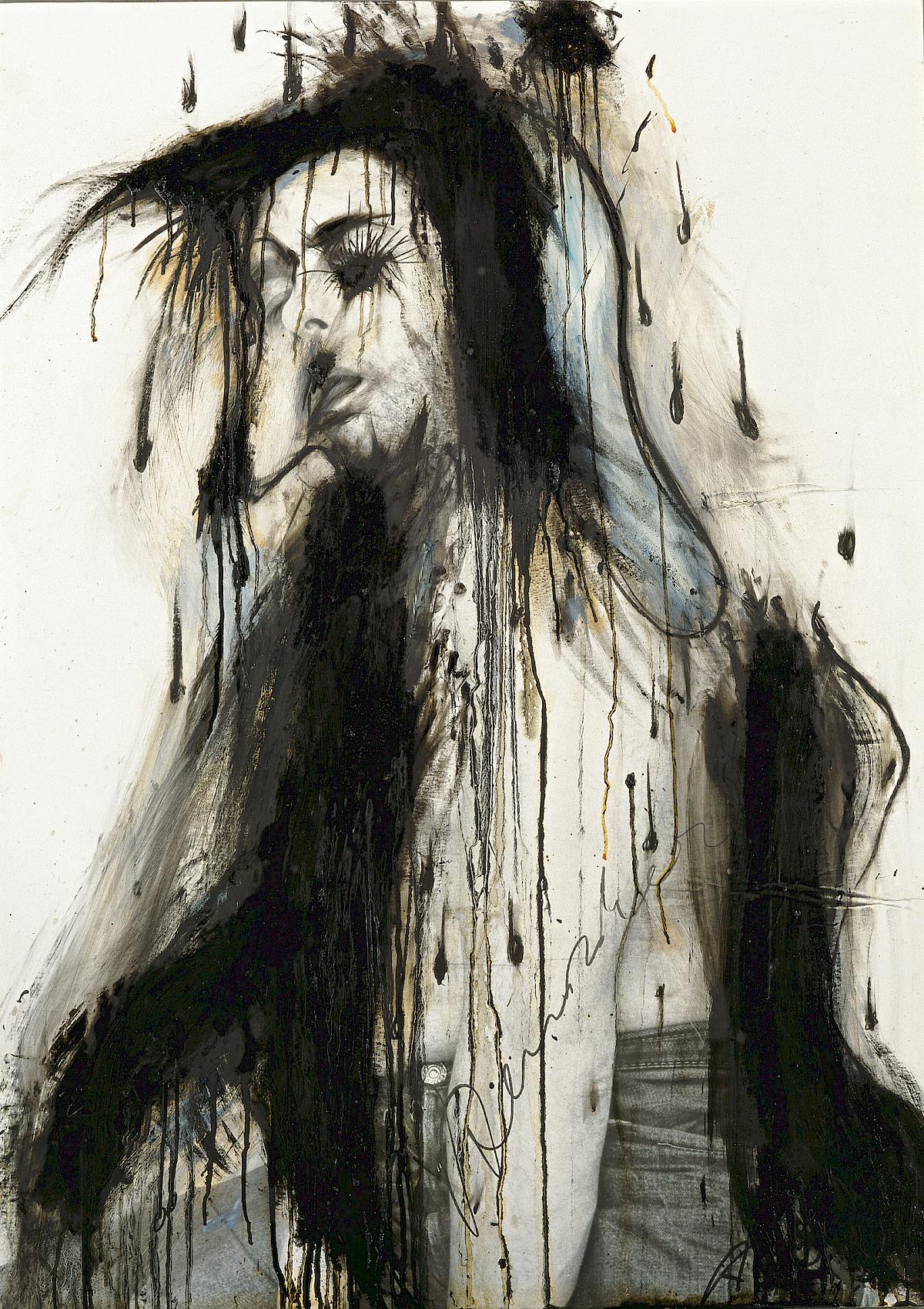 Arnulf Rainer: Black Streaks, 1974