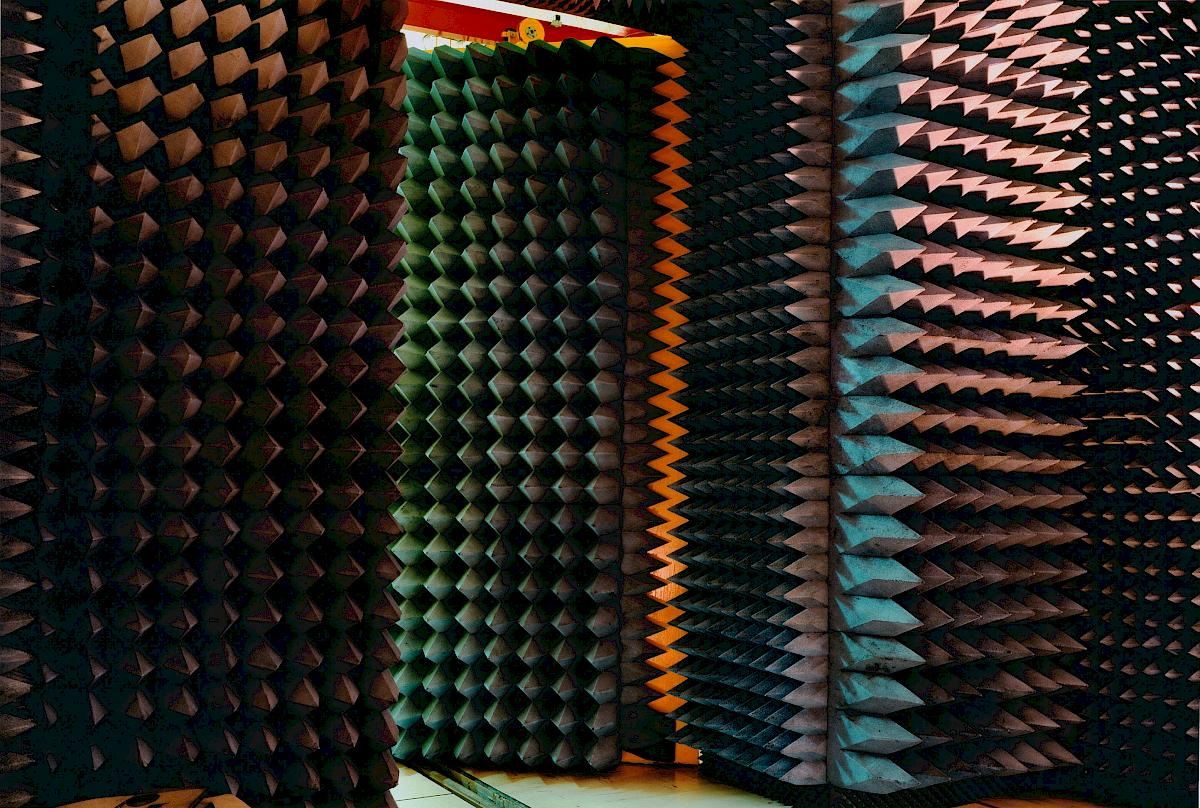 Lewis Baltz: Anechoic chamber, France Télécom Laboratories, Lannion, from the series 89/91 Sites of Technology , 1989-91