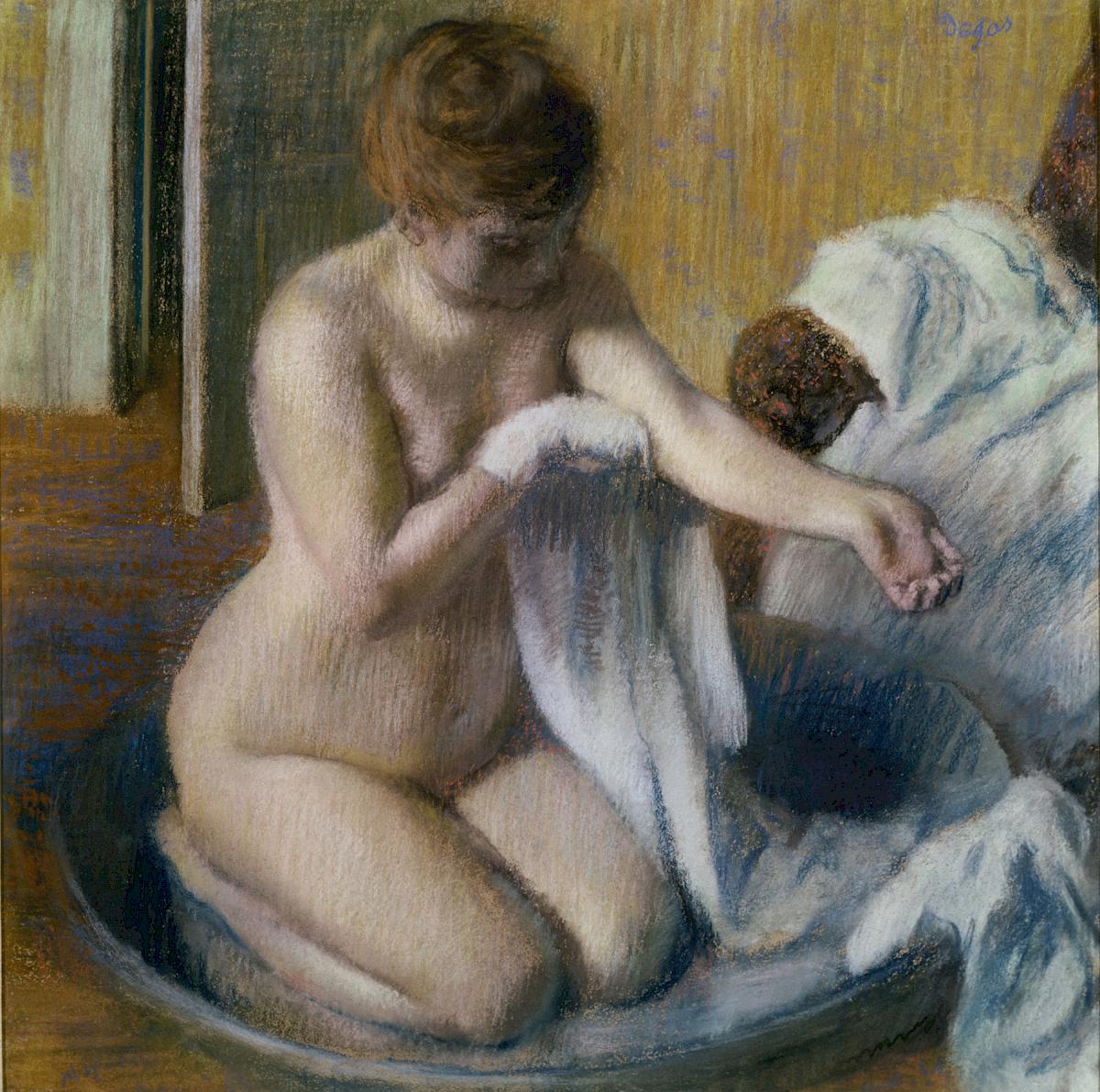Edgar Degas: Woman in a Tub, ca. 1883