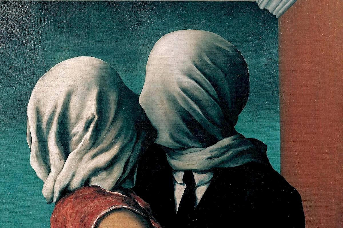 René Magritte | Die Liebenden/Les Amants, 1928 | New York, The Museum of Modern Art. Gift of Richard S. Zeisler © Charly HERSCOVICI Brüssel - 2011 © VBK Wien, 2011