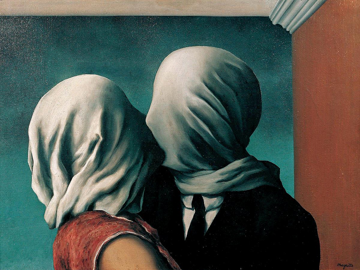 René Magritte: Les Amants, 1928 