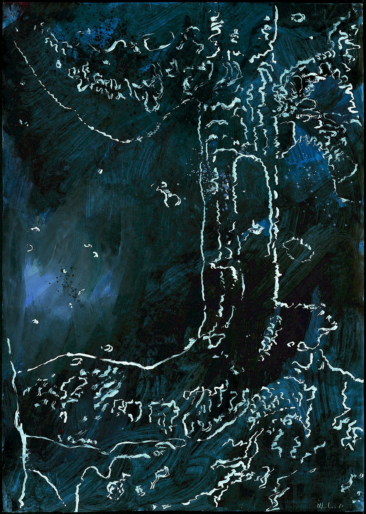 Max Weiler : Paris Blue, 1969 