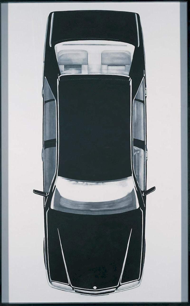 Robert Longo : Untitled (Black Car), 1996 