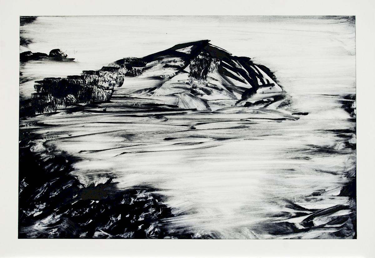 Herbert Brandl: Untitled, 2009