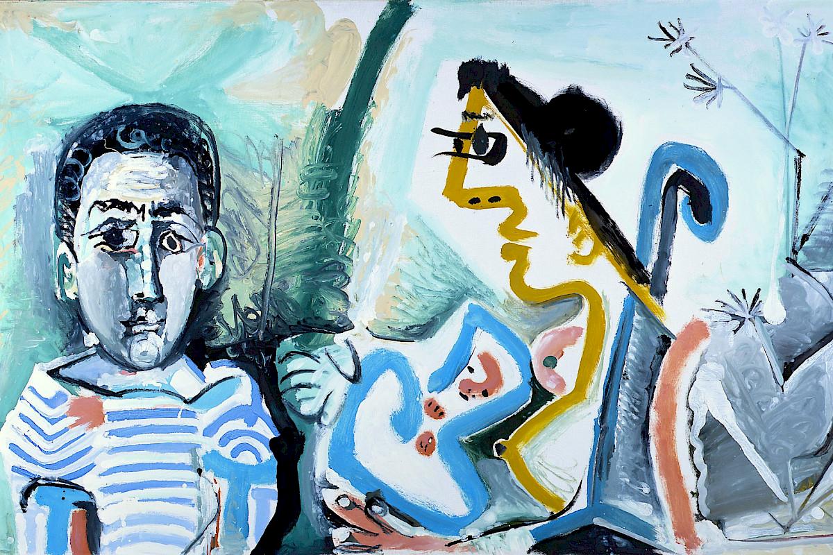 Pablo Picasso | Die Familie des Gärtners, 1965 | B Two Collection © Succession Picasso / VBK, Wien 2010