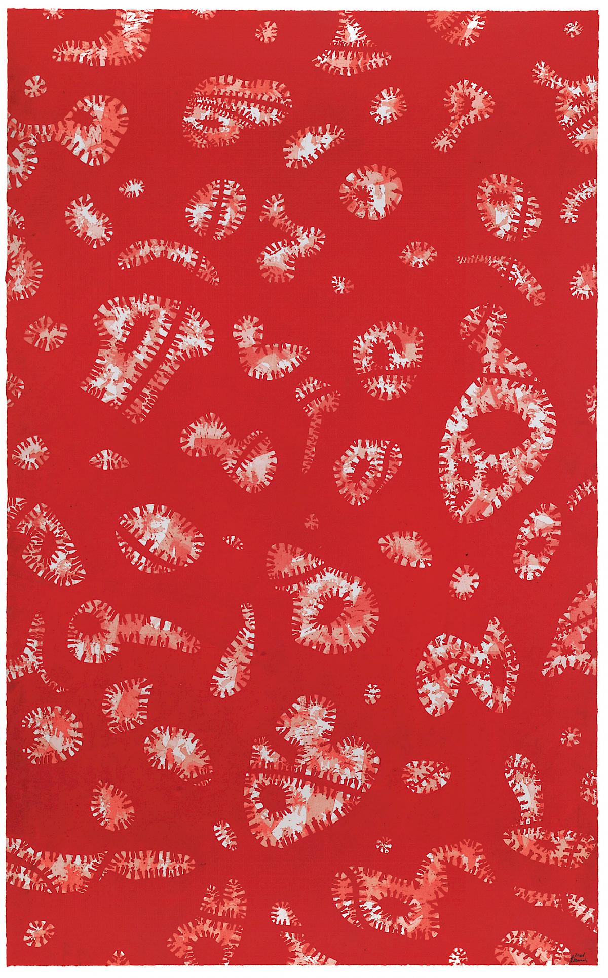 Gunter Damisch: Series „UNIKATDRUCK“ (Nr. 0734), 2011