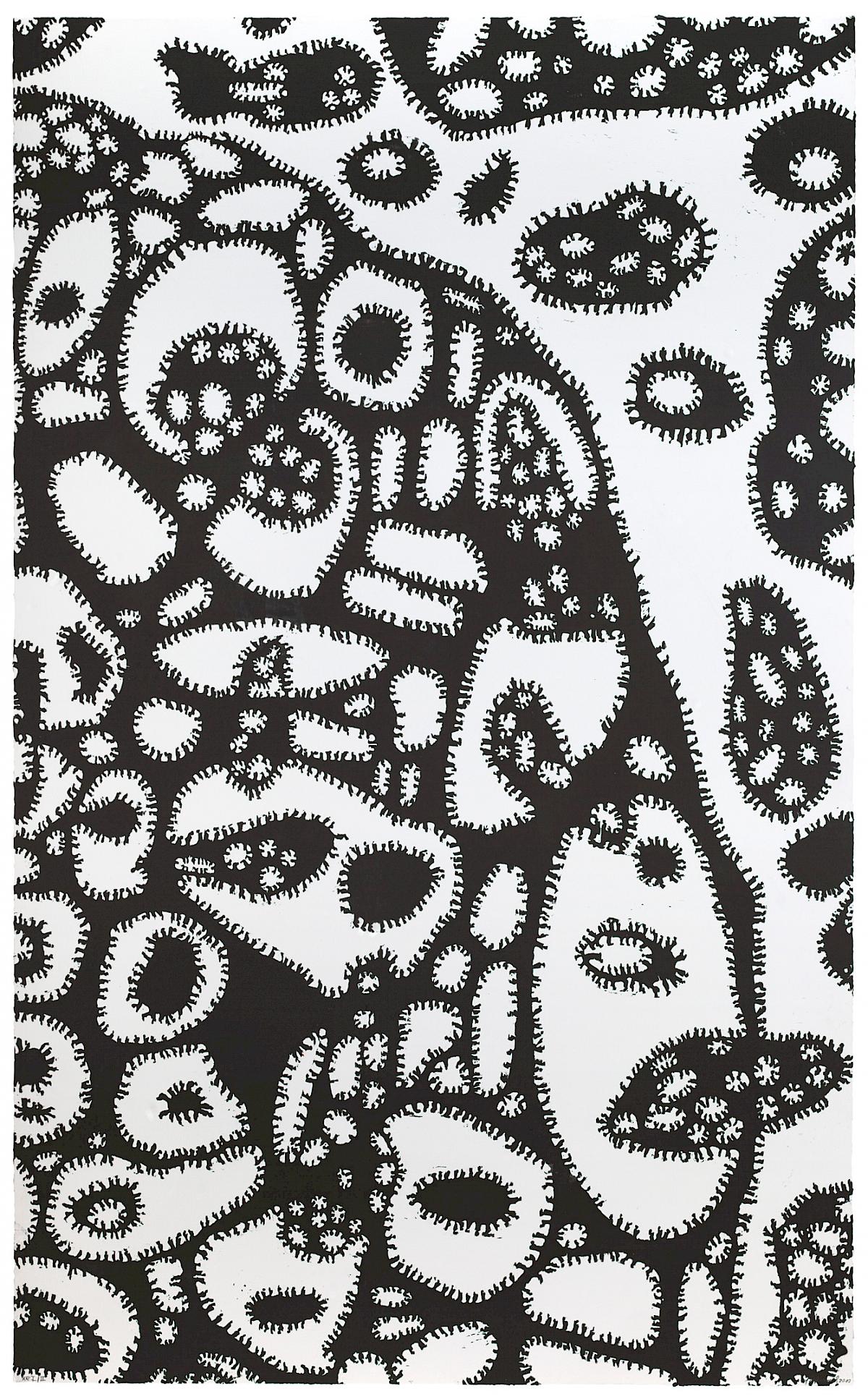 Gunter Damisch: Lateral world-way-net (Nr. 0759), 2010