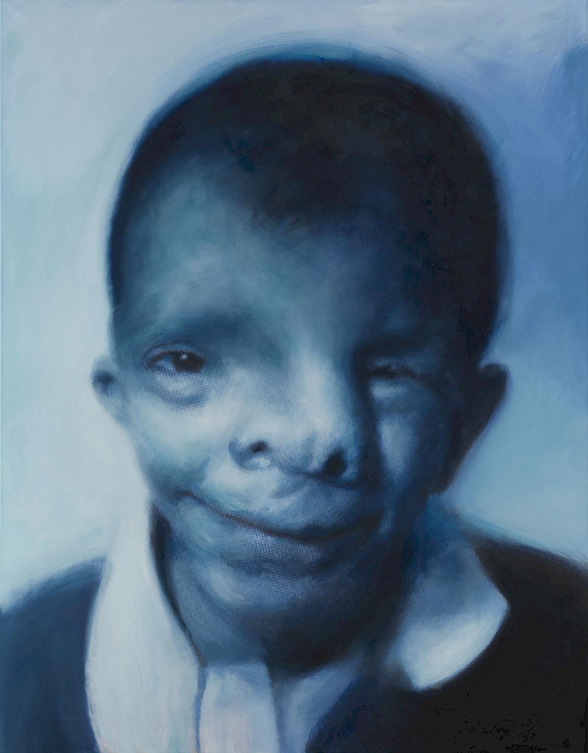 Gottfried Helnwein: Righteous Man V (Blue Boy), 1999
