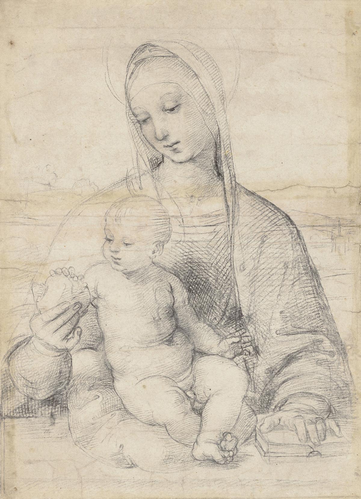 Rapahel: Madonna with pomegranate, ca. 1504