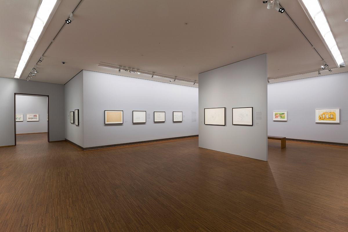 Exhibition View MARIA LASSNIG − DIALOGUES | Photo © Bureau Kies