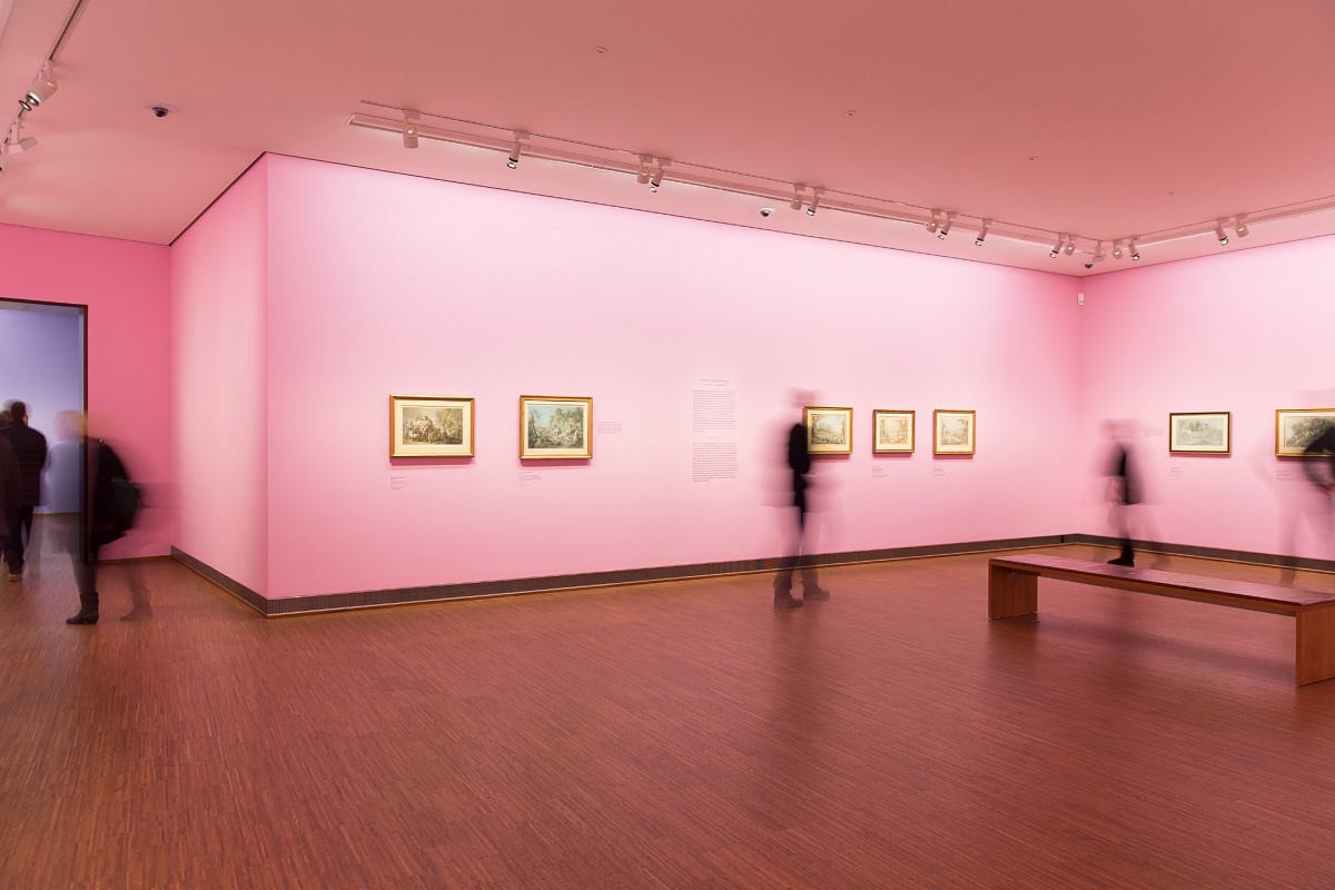 Exhibition view, Poussin to David | Photo © Bureau Kies